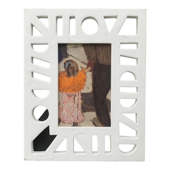 Art Print in Nate Berkus™ Carved Geo Photo Frame - Picture 5 of 13